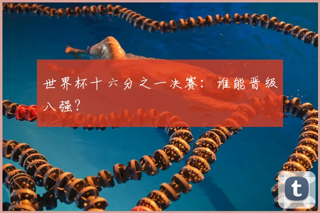 世界杯十六分之一决赛:谁能晋级八强?