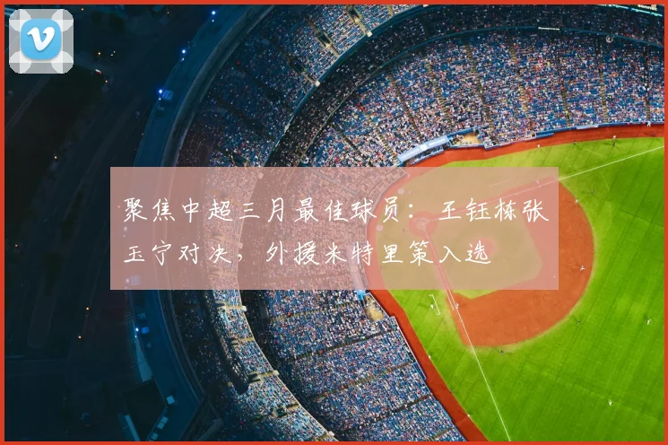 聚焦中超三月最佳球员:王钰栋张玉宁对决,外援米特里策入选